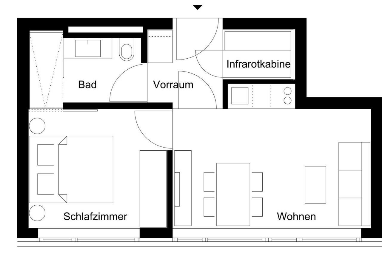 Warthsap Apartmenthaus Warth  Dış mekan fotoğraf