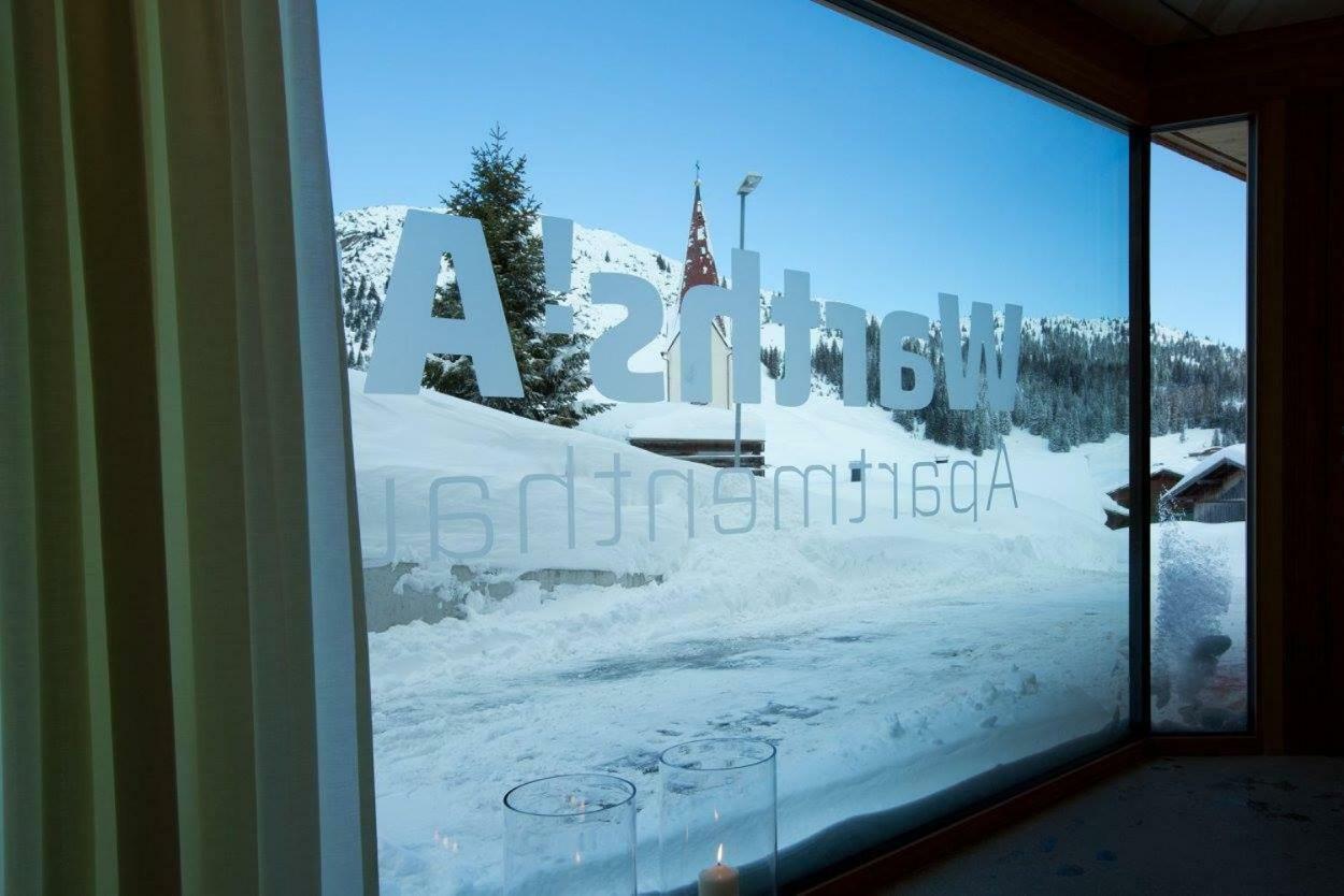 Warthsap Apartmenthaus Warth  Dış mekan fotoğraf